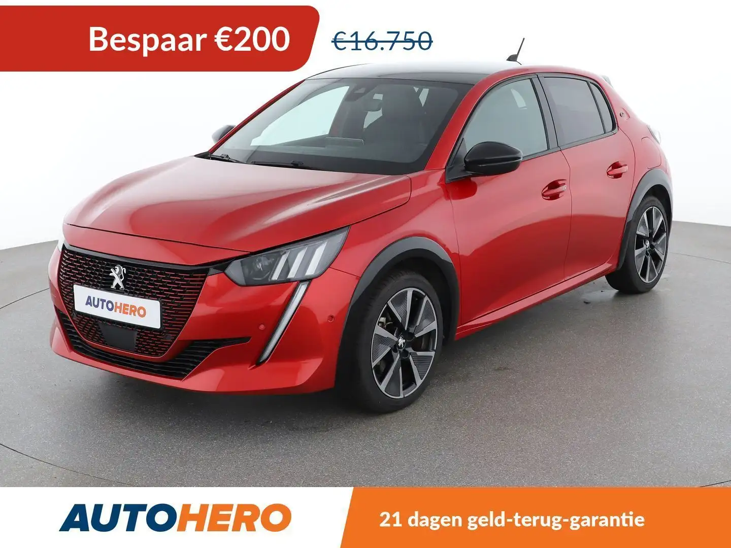 Peugeot e-208 electric drive 57 kW e GT Rojo - 1