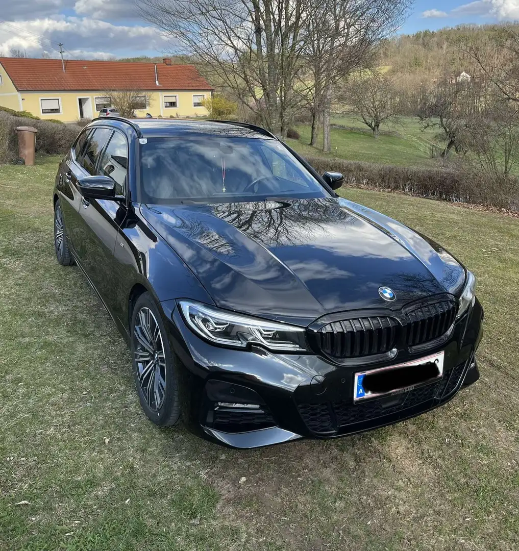 BMW 318 d 48V |M-SPORT, HUD, LASERLICHT, MEMORY SITZ| Schwarz - 2