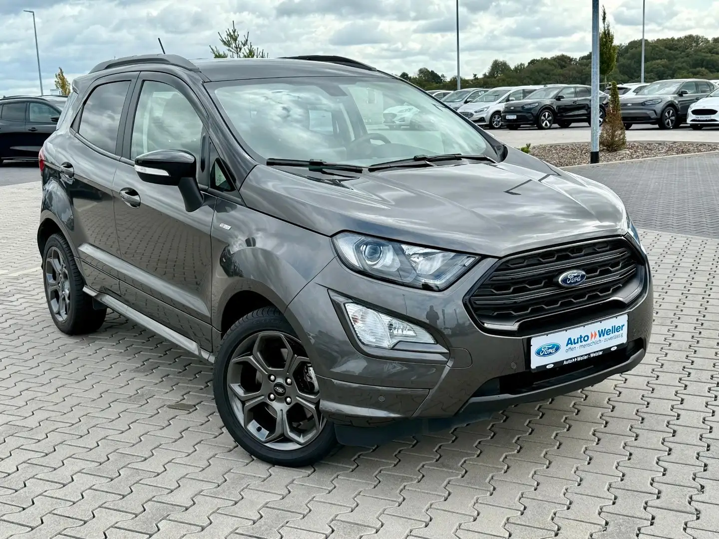 Ford EcoSport ST-Line 1.0 EcoBoost Automatik Bi-Xenon Grau - 2