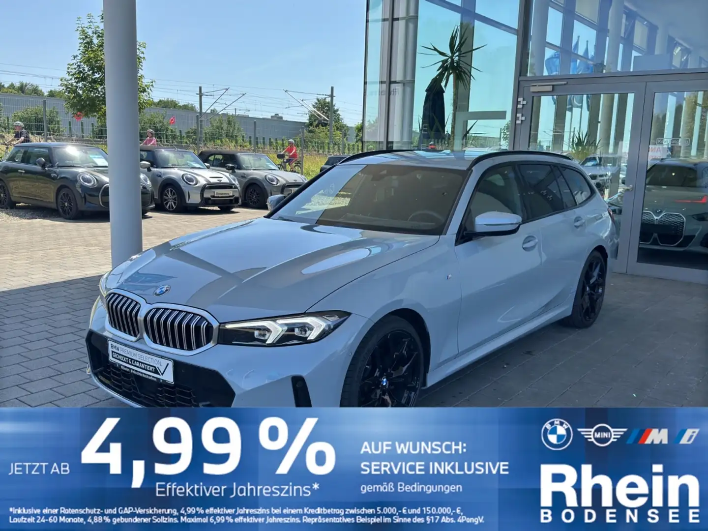 BMW 318 i Touring M Sport ACC Sportsitze Sitzheizung Gris - 1
