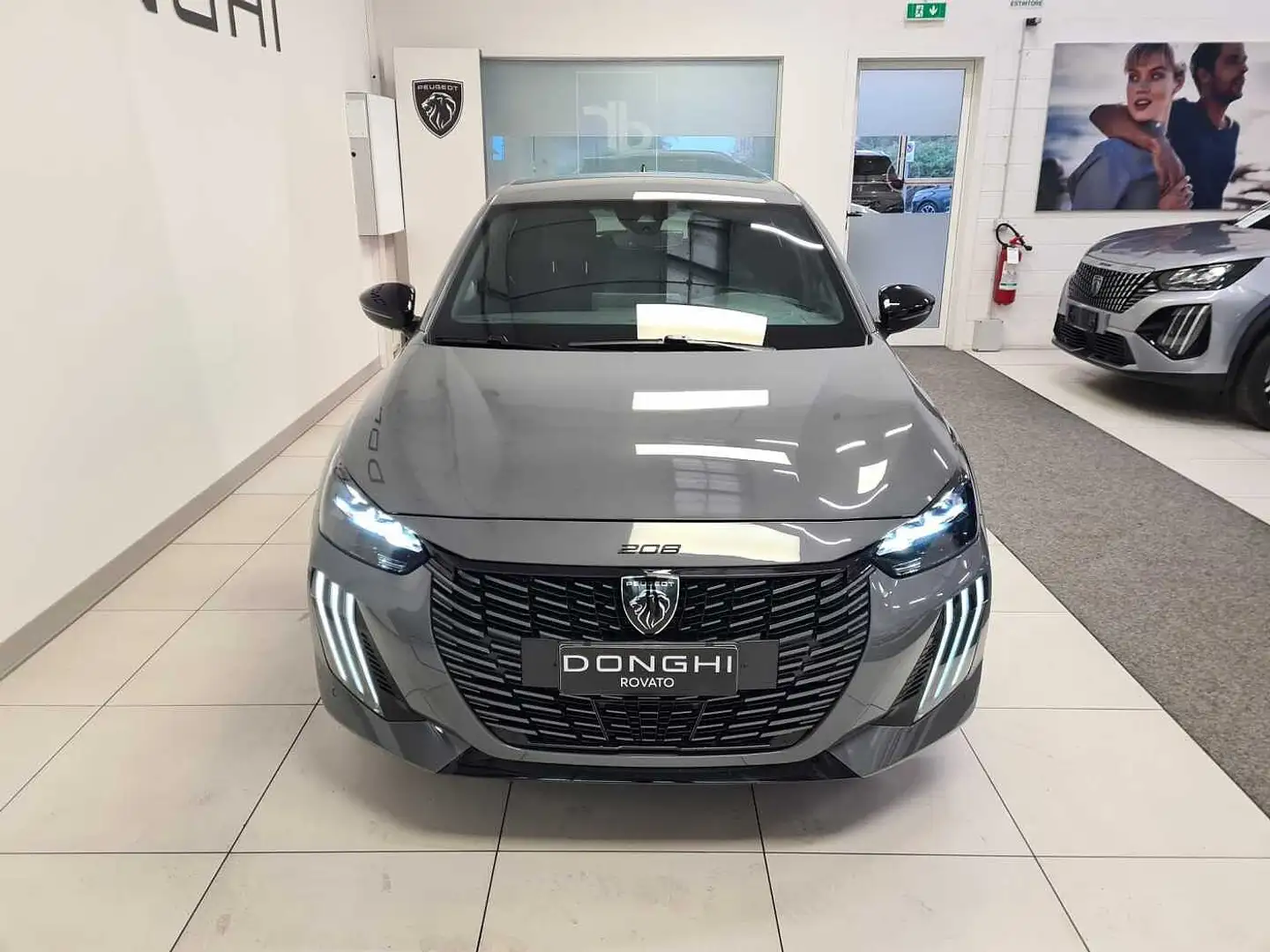 Peugeot 208 GT PureTech 100cv S&S AZIENDALE! Grigio - 2