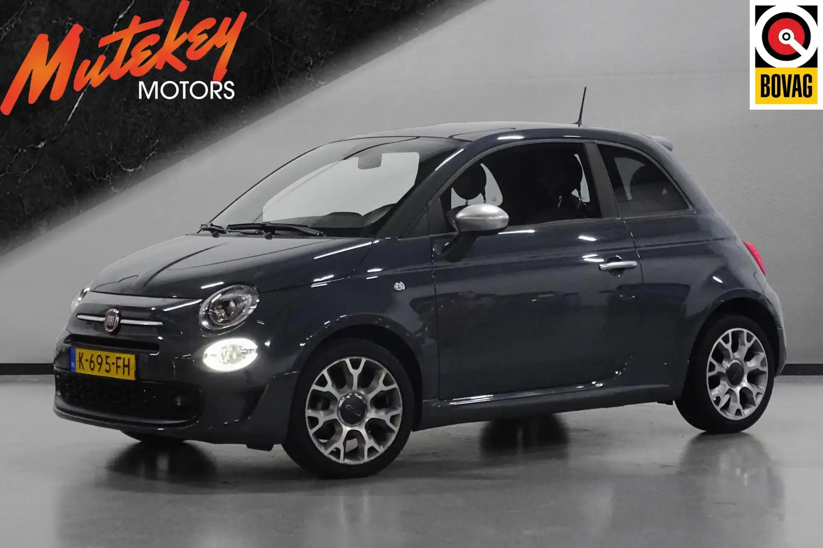 Fiat 500 1.0 Hybrid Rockstar | CarPlay | Cruise Gris - 1