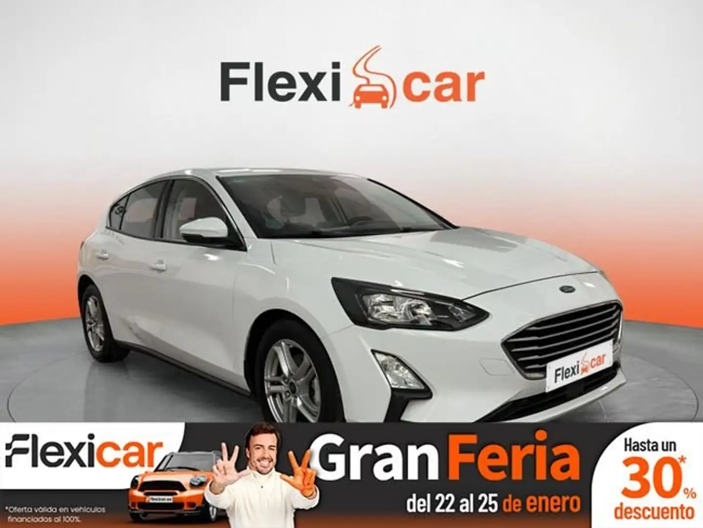 Ford Focus 1.5Ecoblue Trend 95 Blanc - 1