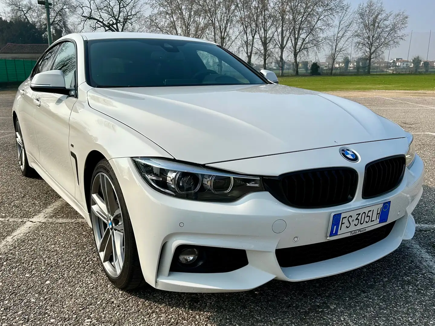 BMW 420 Serie 4 F36 2017 Gran Coupe Msport auto Weiß - 1