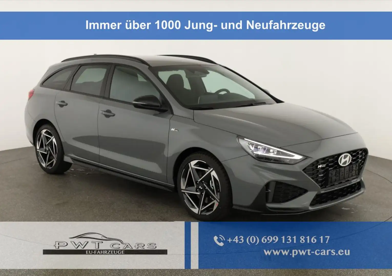 Hyundai i30 Kombi 1.6 T-GDI DCT N-LINE, Navi, Kamera, Winte... Grau - 1