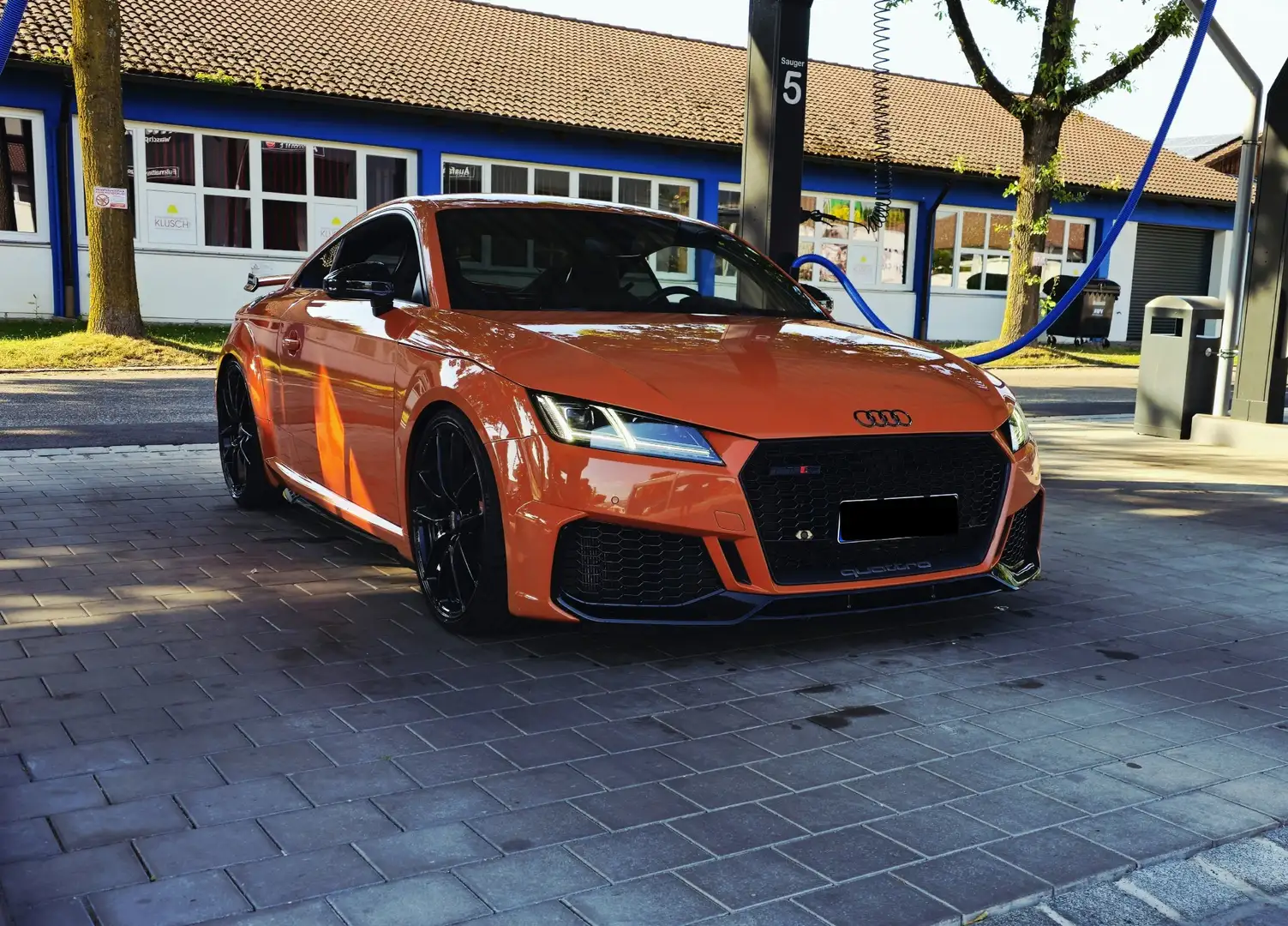 Audi TT RS 99Dezibel/ 24k Umbau/ GARANTIE/ HJS/ KW V3/ OZ Orange - 1