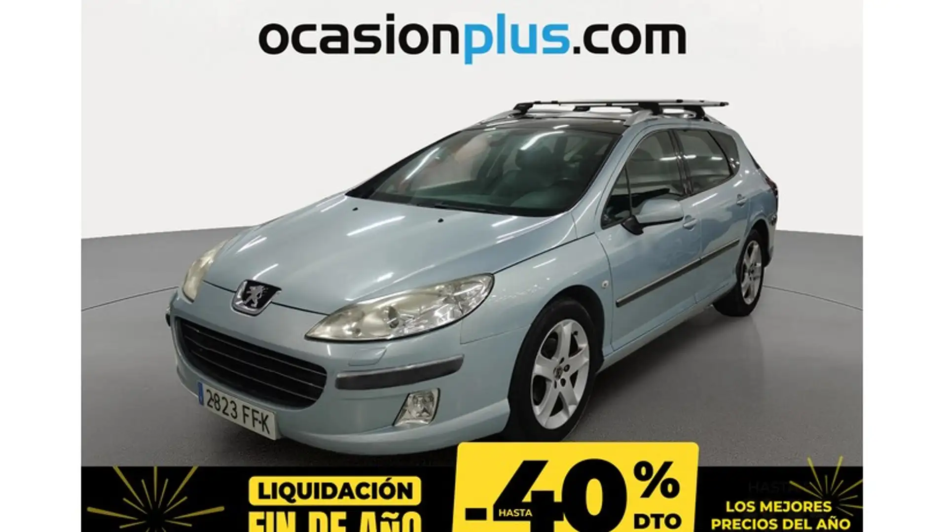 Peugeot 407 SW 2.0HDI ST Sport Pack Aut.6 Grau - 1