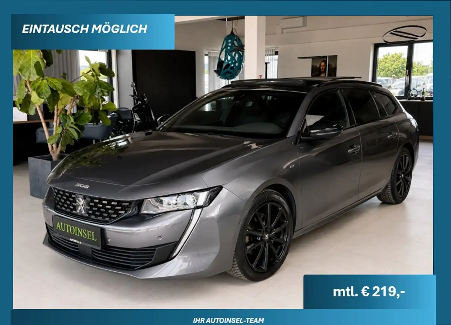 Peugeot 508 GT Panorama-1.Besitz-360 Kamera-Ambiente - 1