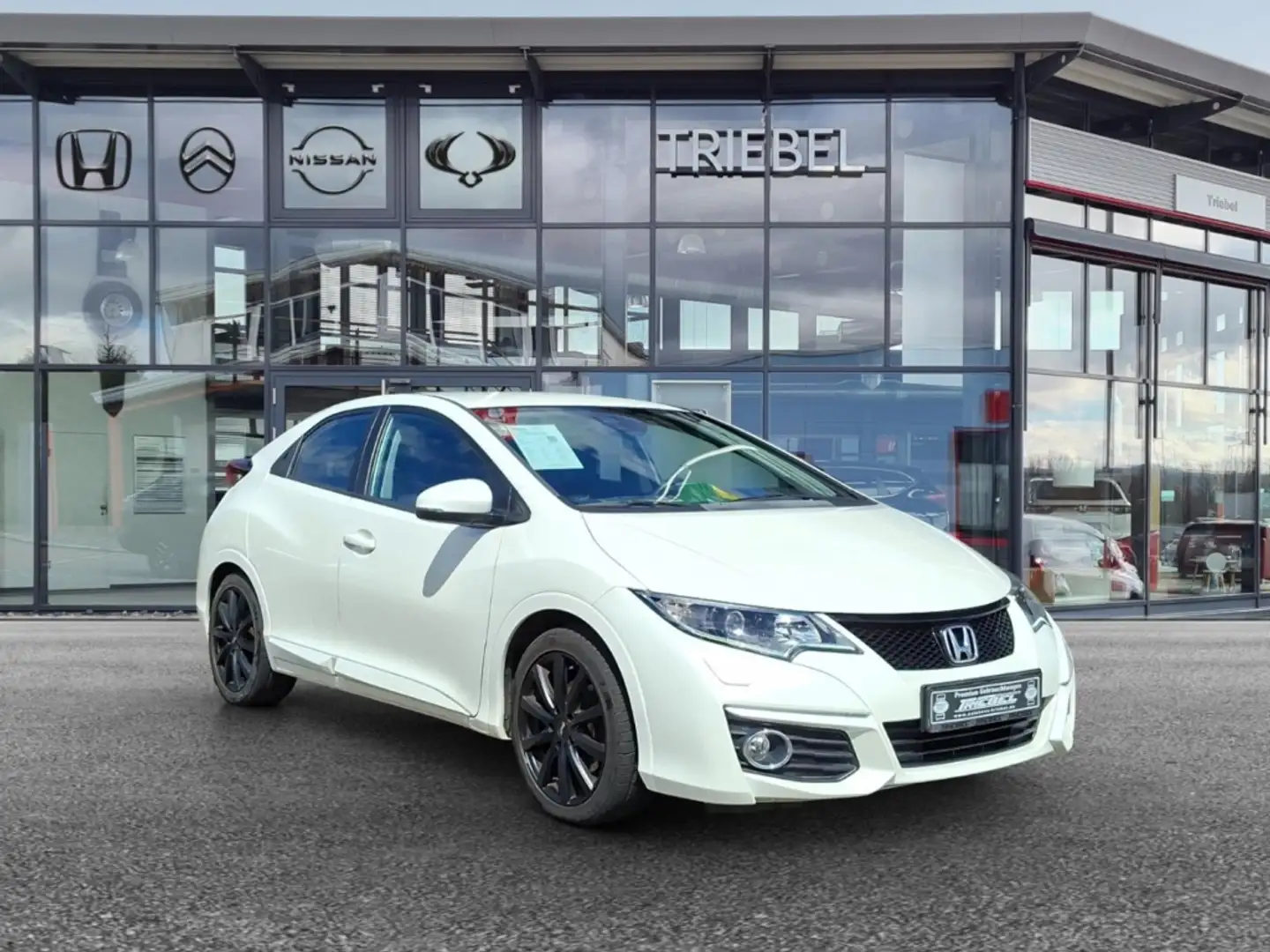 Honda Civic Elegance 1.8 Sport °AHK°SHZ°RFK°AAC° Blanc - 2