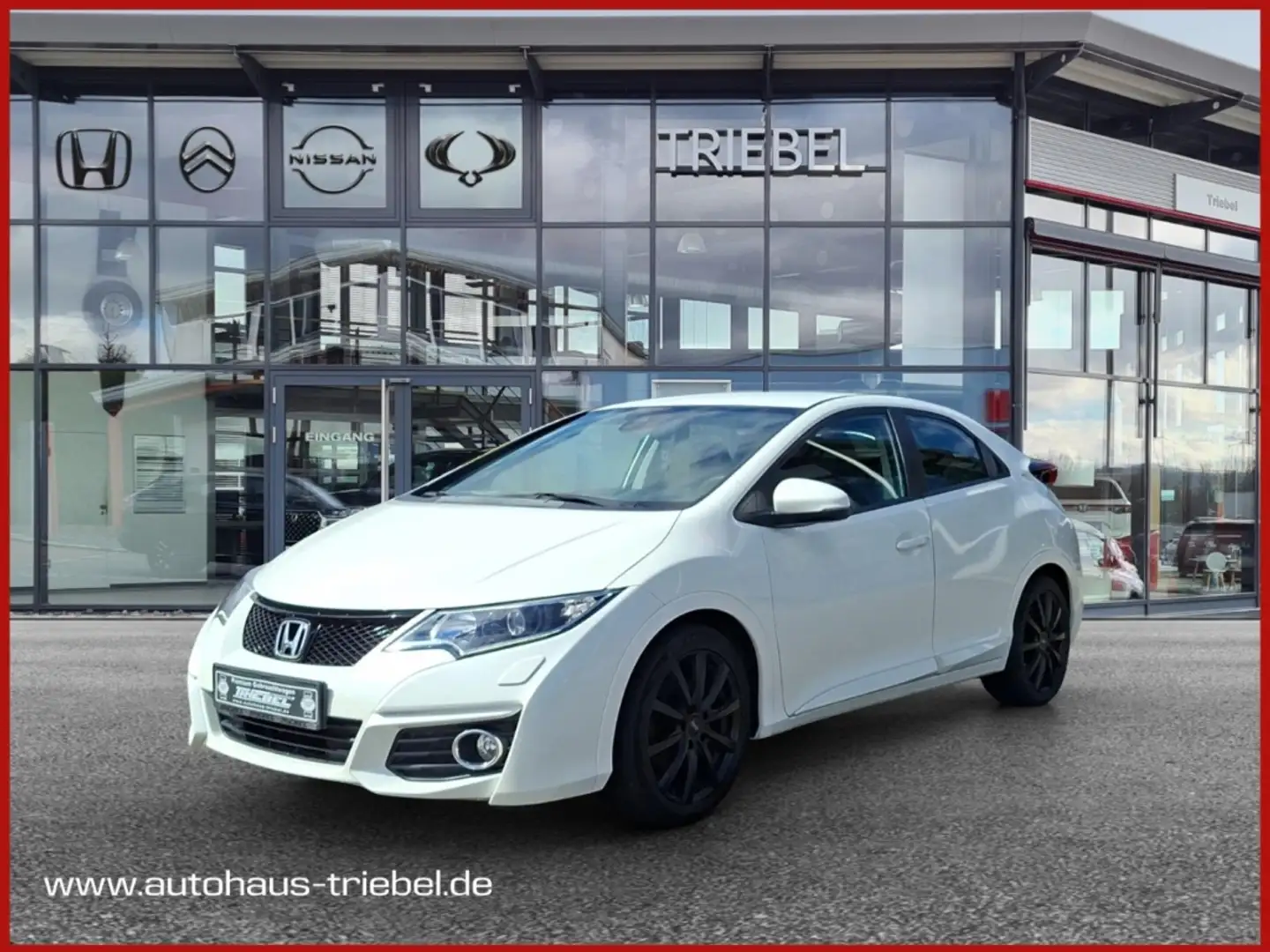 Honda Civic Elegance 1.8 Sport °AHK°SHZ°RFK°AAC° Blanc - 1