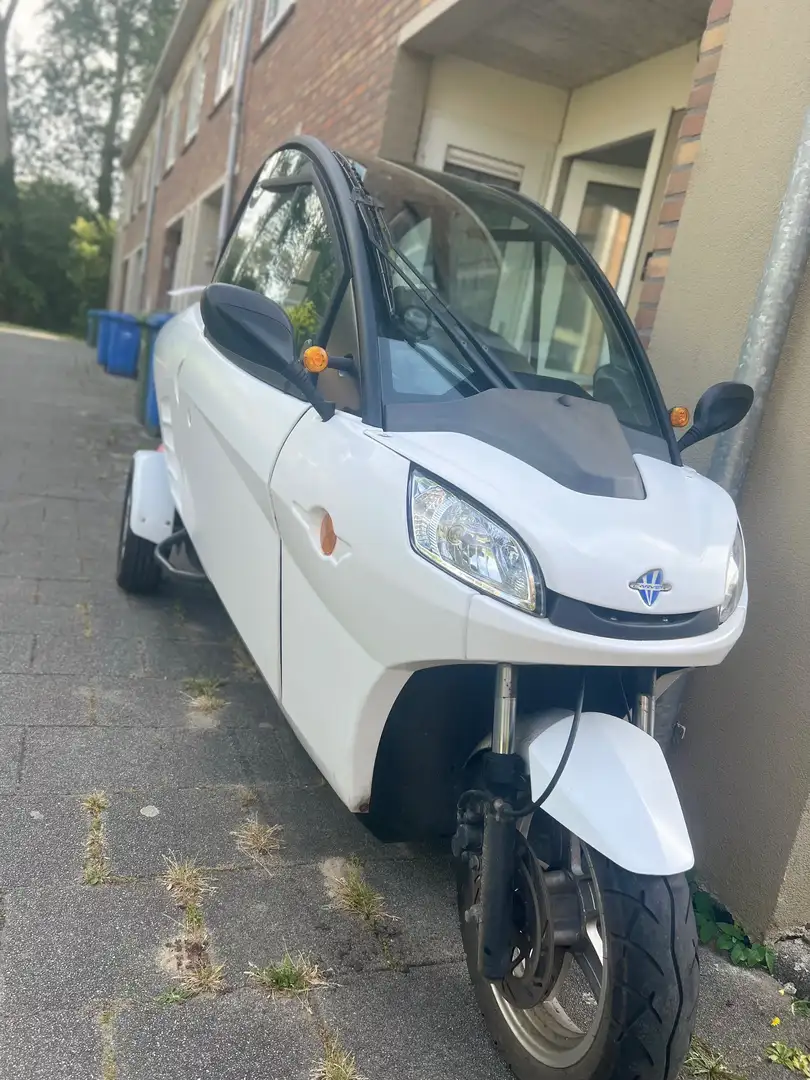 Carver Base Carver BR1 Brommobiel – Elektrisch, 45 km p/u Blanc - 1