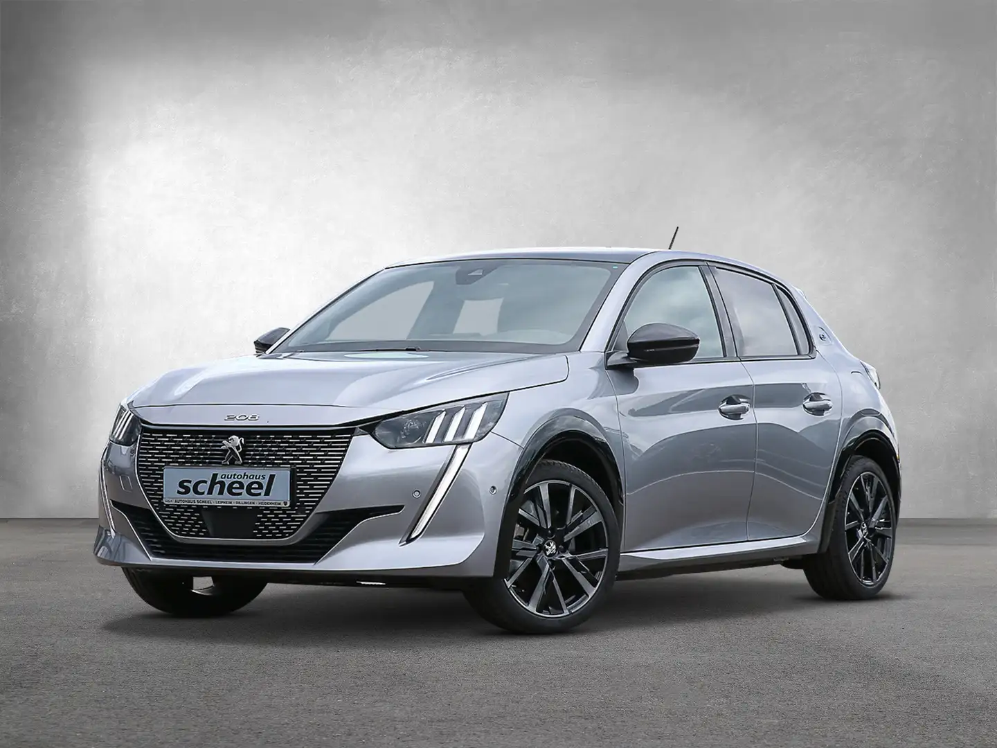 Peugeot 208 Elektromotor 136 (e-) GT ACC/Kam./KlimaA/AUT Gris - 2