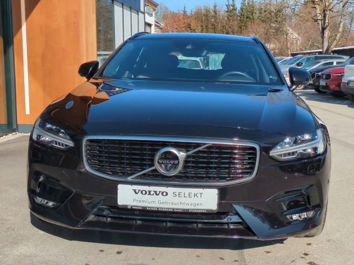 Volvo V90 V 90 Kombi R-Design T4 EU6d-T AHK Navi digitales C Schwarz - 2