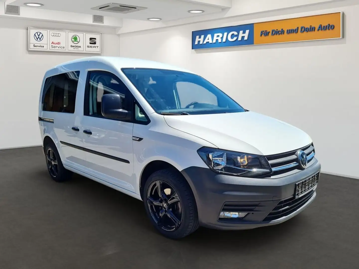 Volkswagen Caddy Kasten 1.2 TSI KLIMA SHZ ZV FENSTER 2 SCHI Weiß - 2