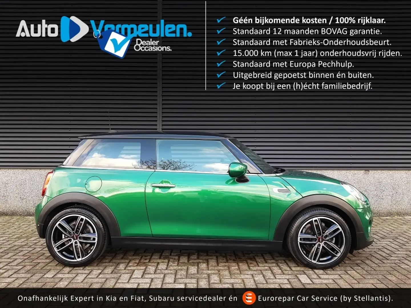 MINI One 1.5 Chili / 17"JCW velgen Groen - 1