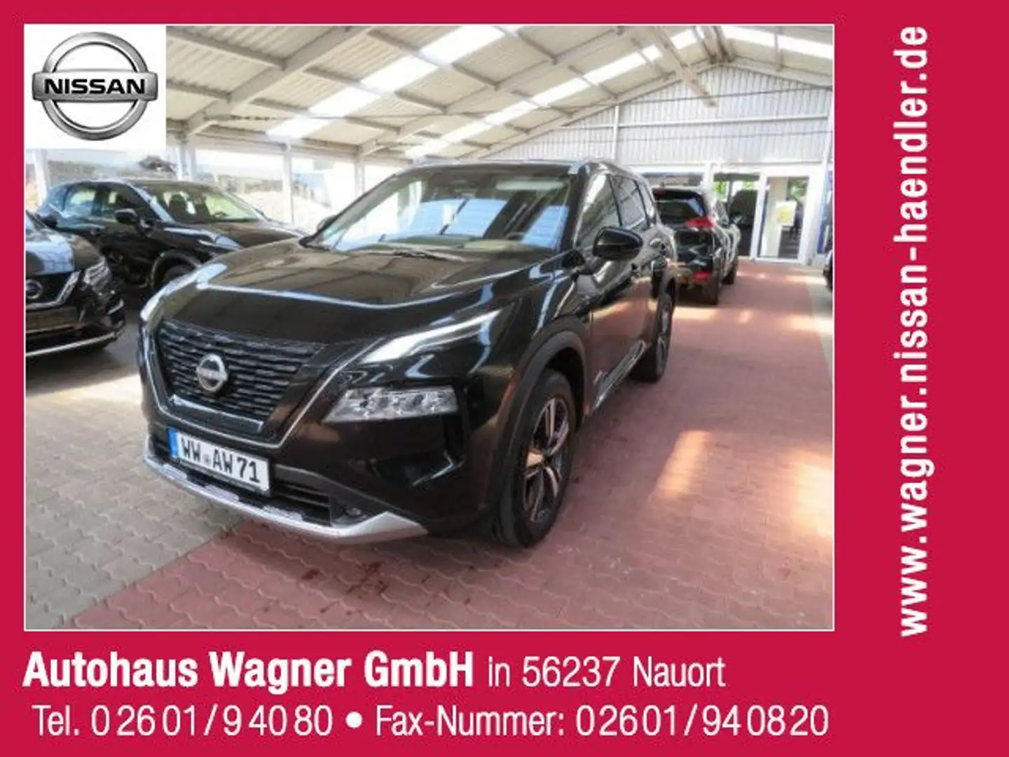 Nissan X-Trail e-Power e-4orce 4x4 Tekna Schwarz - 1