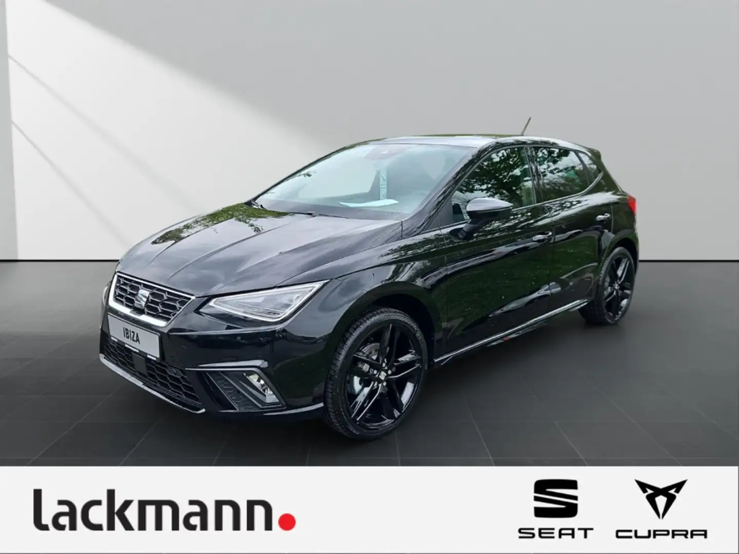 SEAT Ibiza FR Black Edition 1.0 TSI*SHZ*PDC*RFK*Navi Zwart - 1