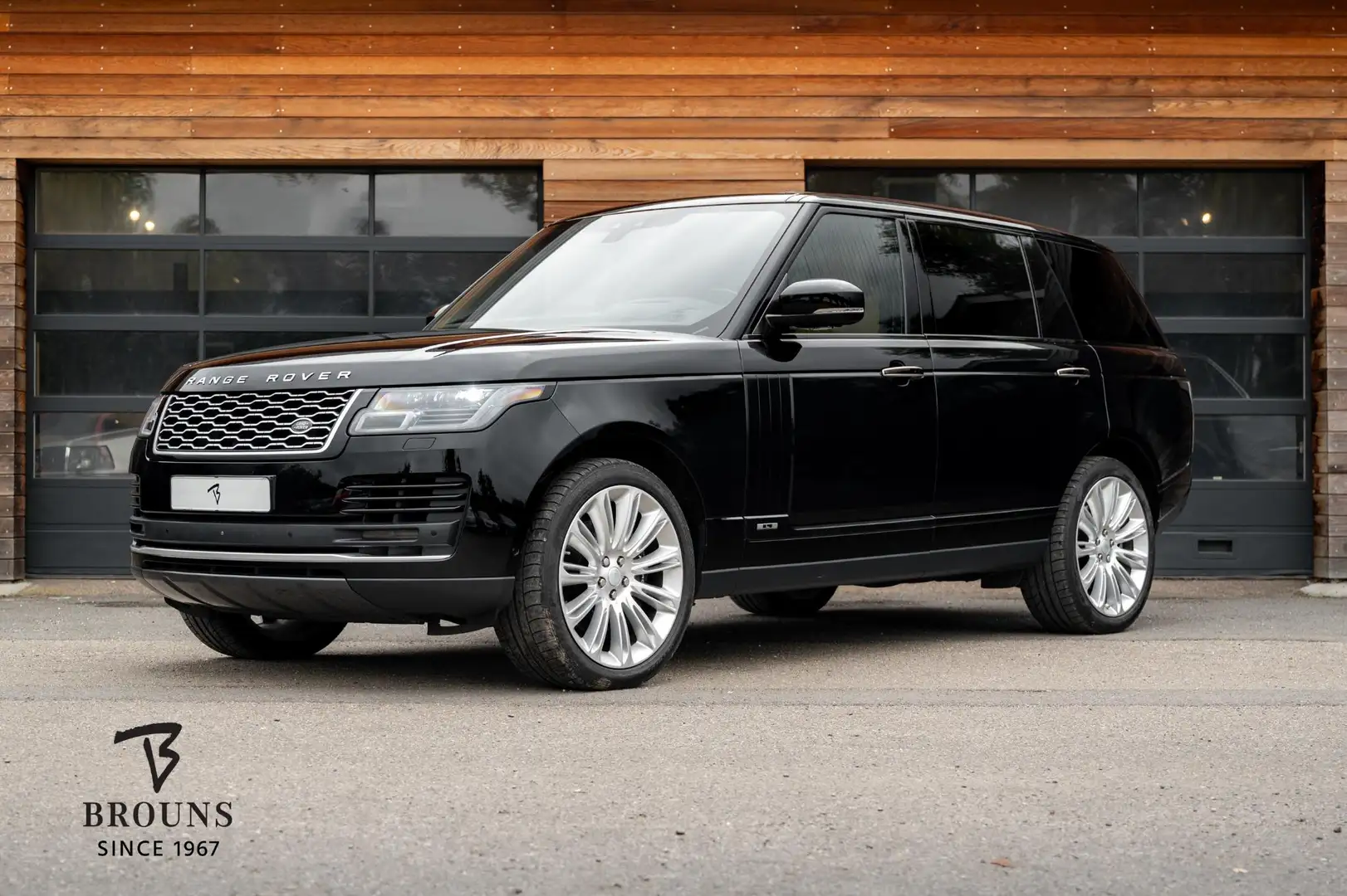 Land Rover Range Rover 5.0 V8 SC LWB Autobiography 525pk | RearSeatEnt | Noir - 1