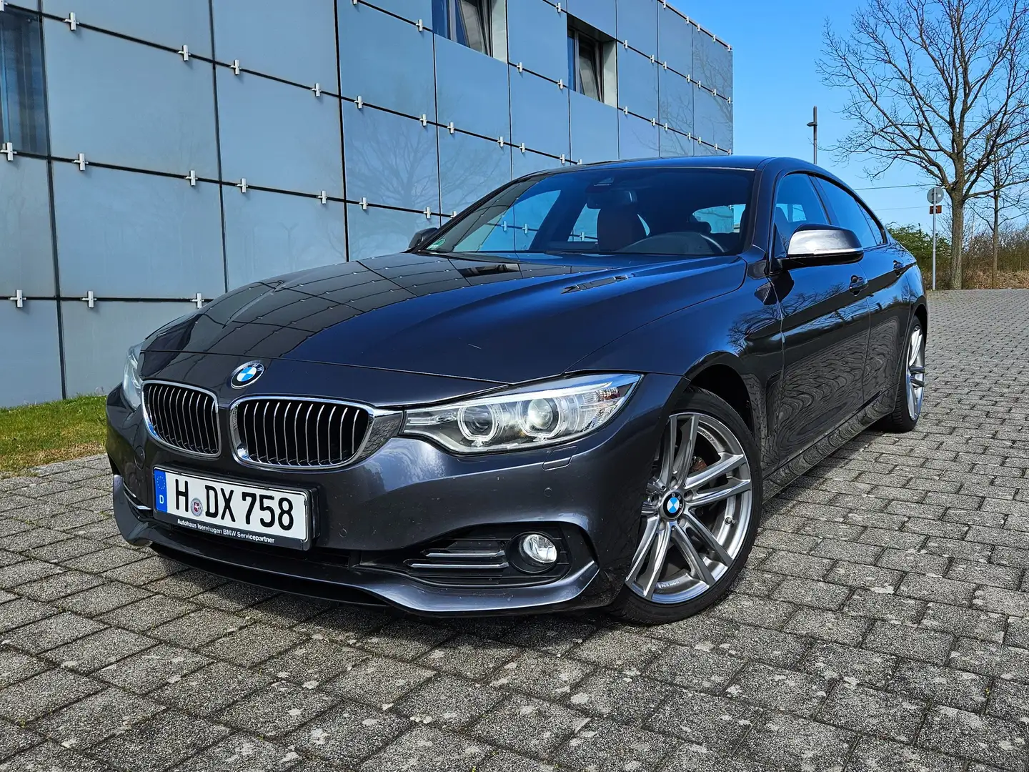 BMW 430 430d Gran Coupe Aut. Luxury Line Szary - 1