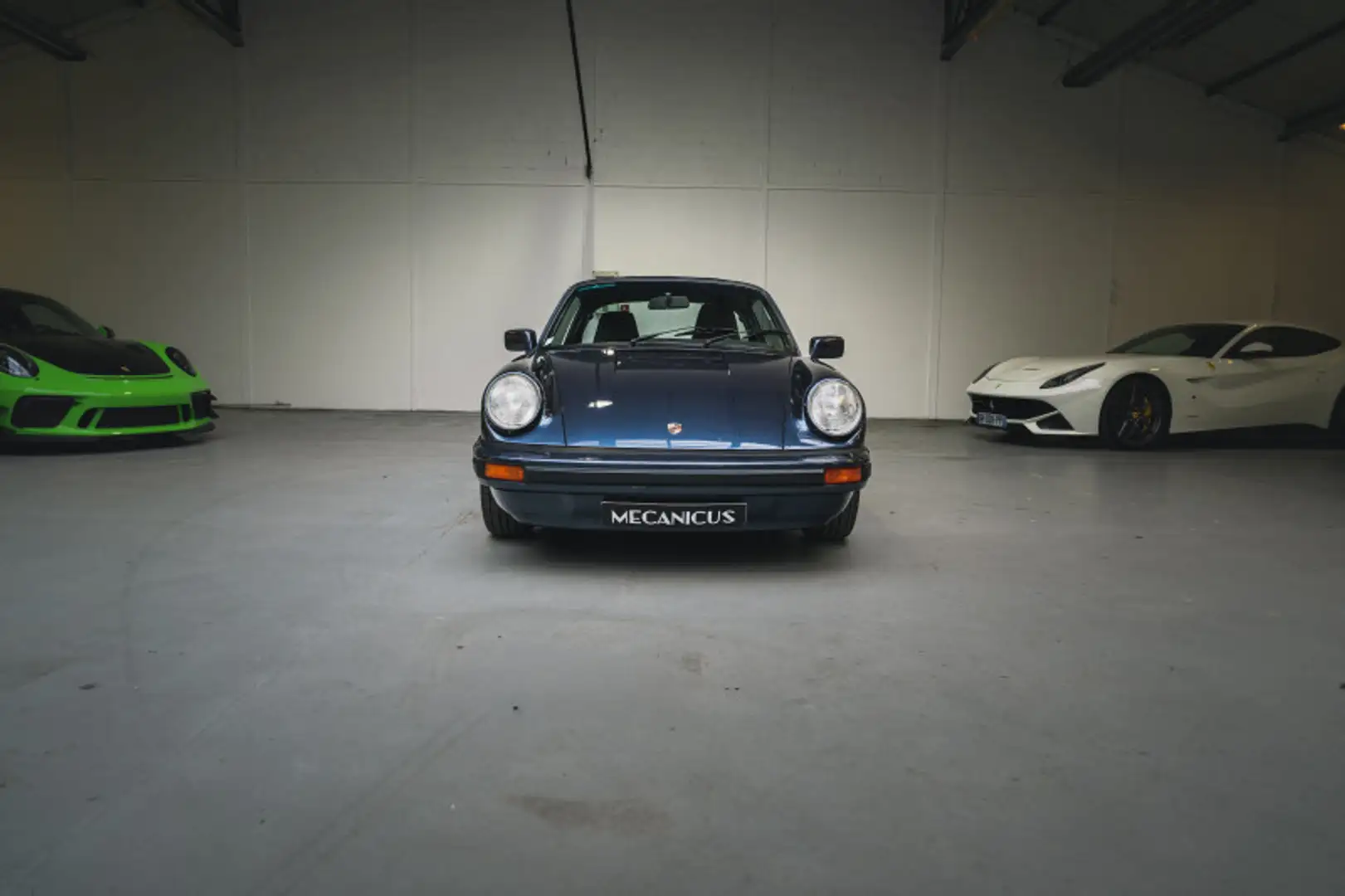 Porsche Targa *PTS PRUSSIAN BLUE METALLIC \u0026 INTÉRIEUR CUIR VERT* Blau - 2