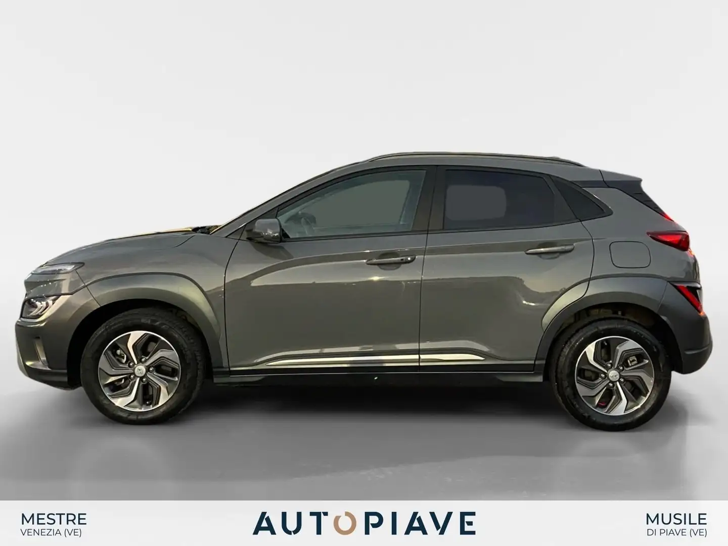 Hyundai KONA Kona HEV 1.6 DCT XLine Safety Pack Gris - 2