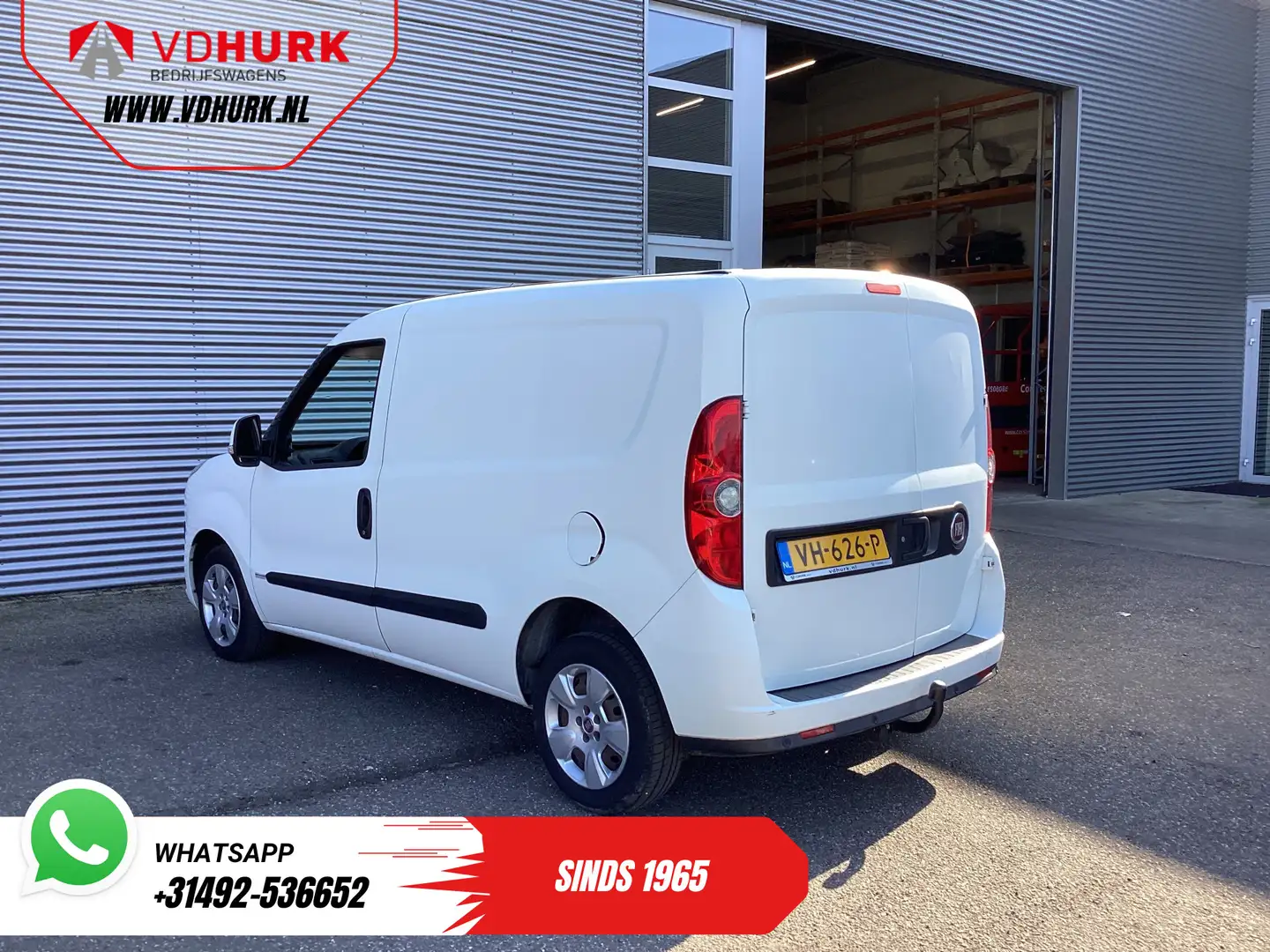 Fiat Doblo Cargo 1.6 MJ 105 pk EXPORT ONLY Airco/ PDC/ Trekha Wit - 2