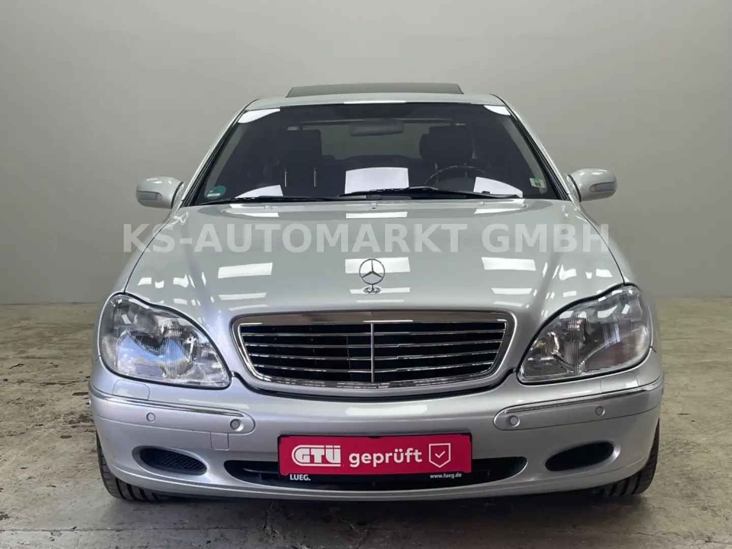 Mercedes-Benz S 500 Lang*Exclusiv*GSD*ACC*Deutsches Fahrzeug Srebrny - 2