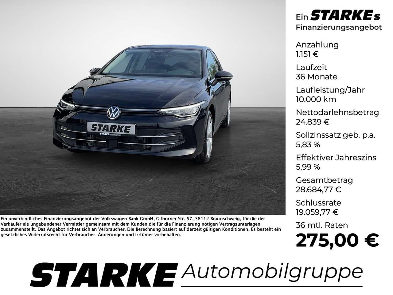 Volkswagen Golf — Volkswagen Golf 1.5 eTSI DSG Style