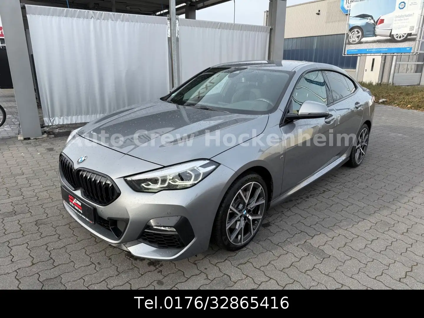BMW 218 Gran Coupé M Sport Connected/Garantie Gris - 2
