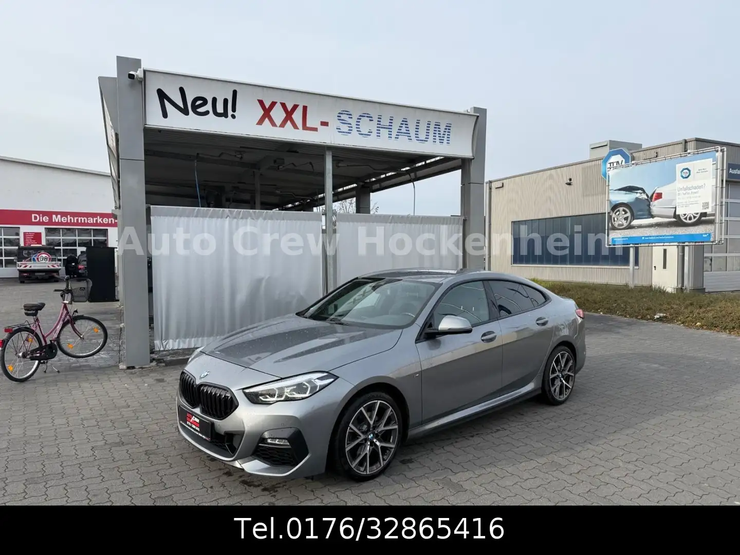BMW 218 Gran Coupé M Sport Connected/Garantie Gris - 1
