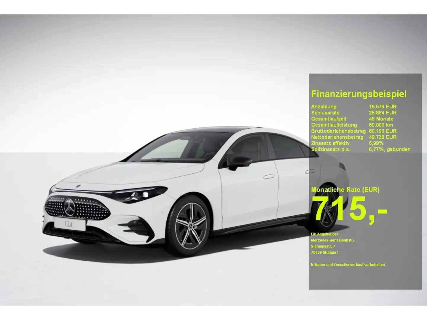 Mercedes-Benz CLA 250 + mit EQ Technologie +Memory+LED+el.Heck Blanc - 1