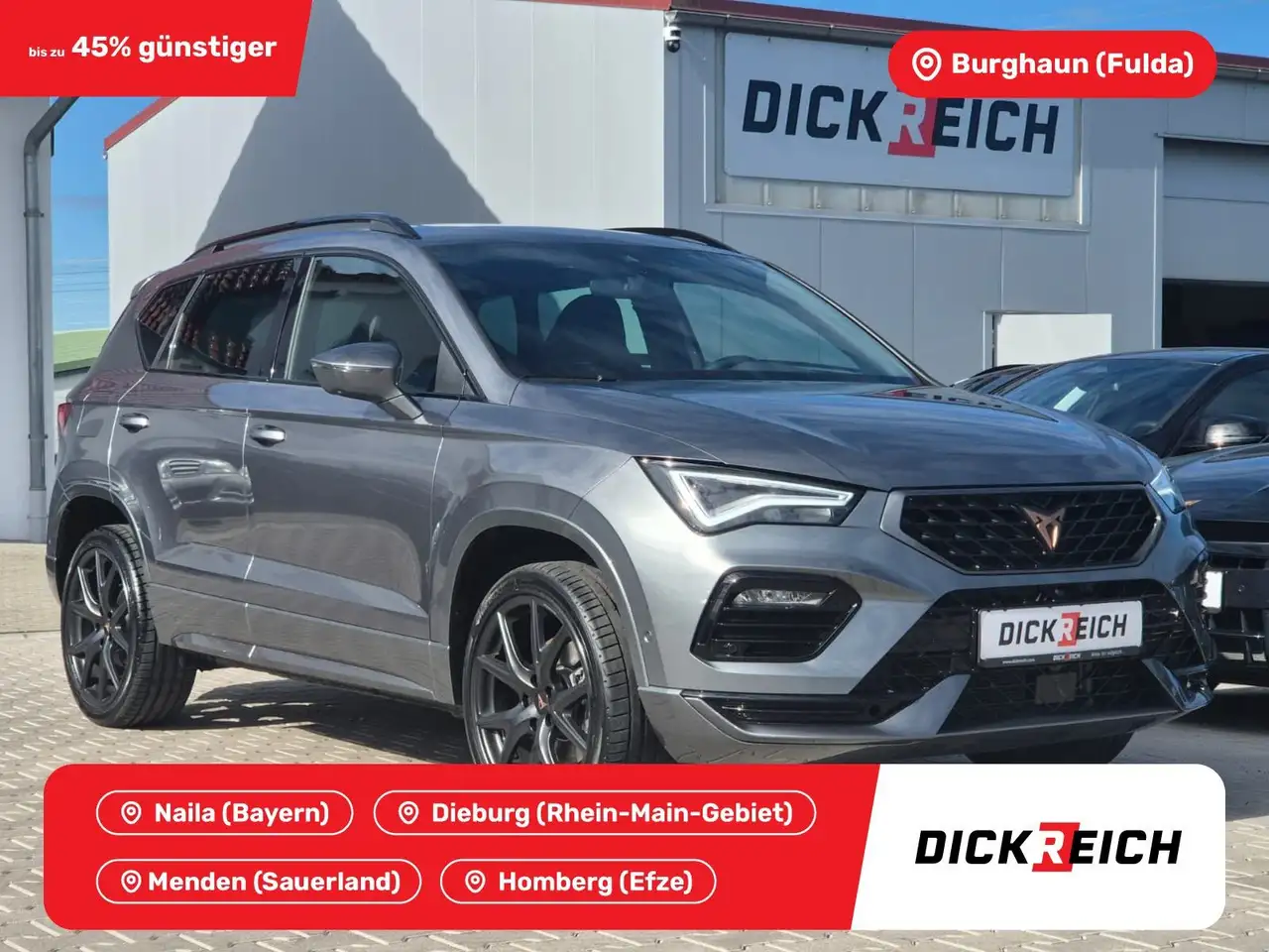 Cupra Ateca 1.5 TSI DSG PANO*DINAMICA*ACC*KAM*AHK*19"
