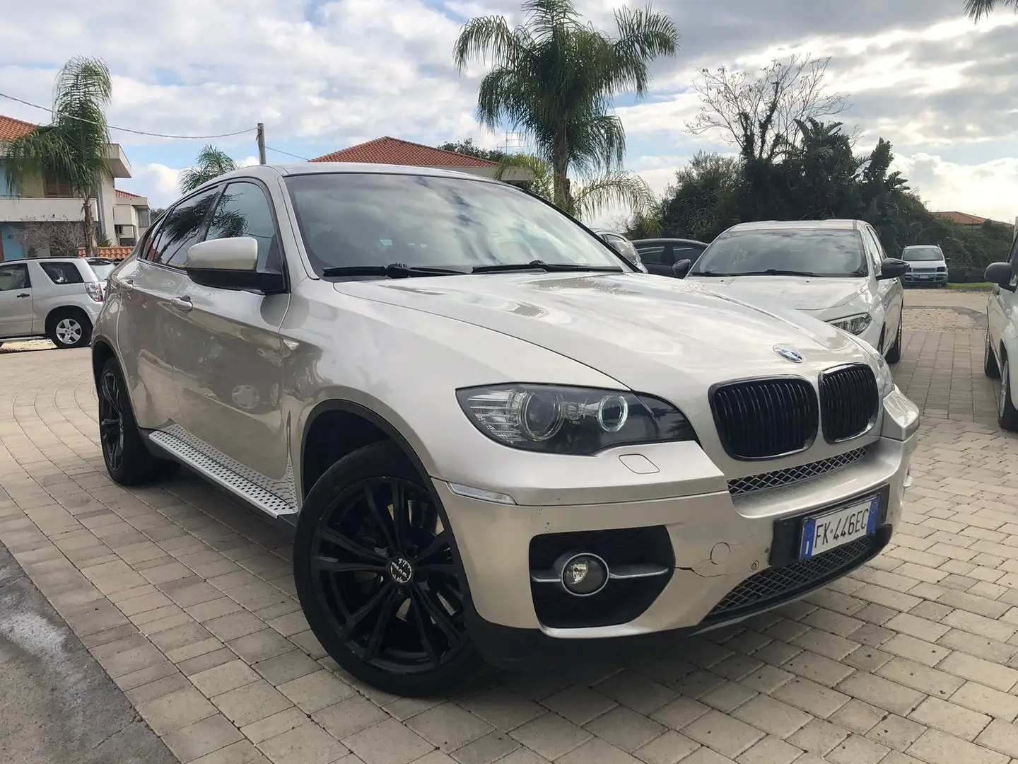 BMW X6 X6 E71 xdrive35d Futura auto Gris - 2