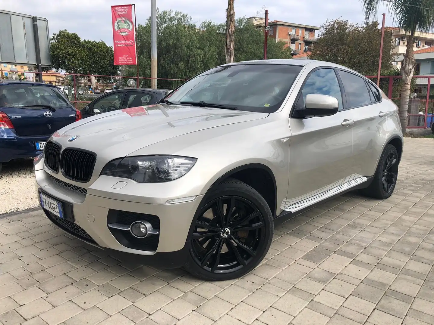 BMW X6 X6 E71 xdrive35d Futura auto Gris - 1