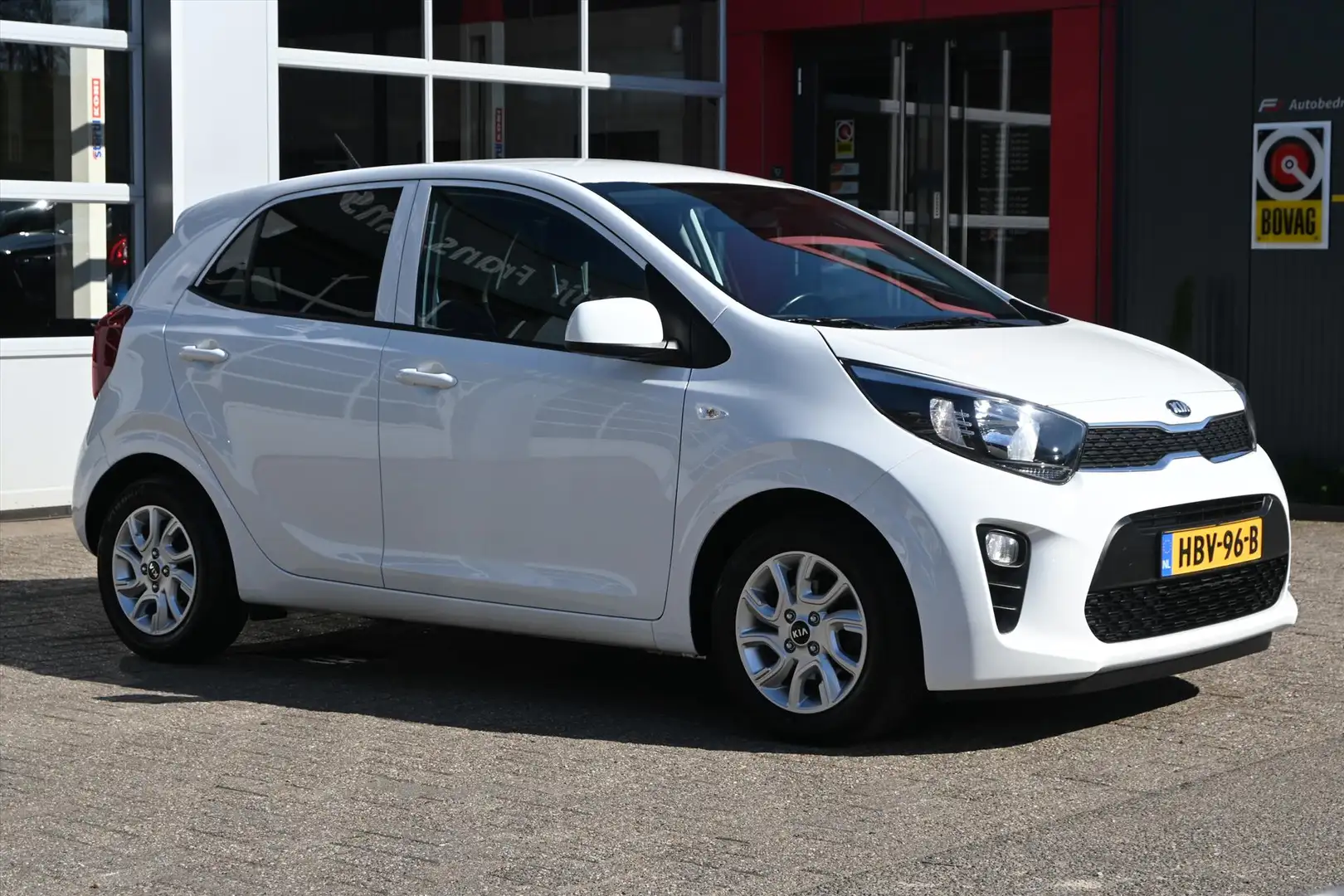 Kia Picanto 1.2 CVVT 84pk 5-zits | Airco | LM-Velgen | Stoel & Білий - 1