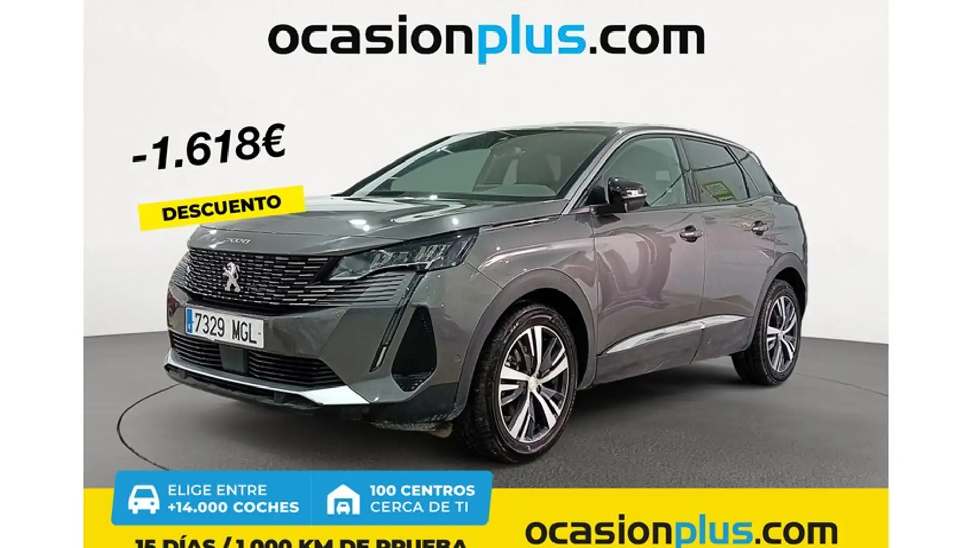 Peugeot 3008 1.2 PureTech S&S Allure 130 Plateado - 1