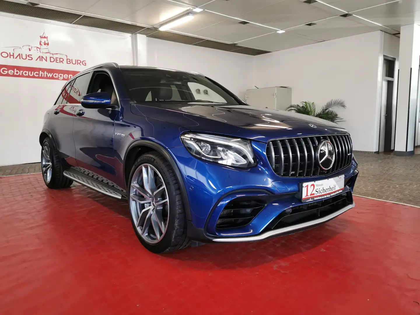 Mercedes-Benz GLC 63 AMG 4Matic *21 Zoll + AHK + LED Albastru - 1