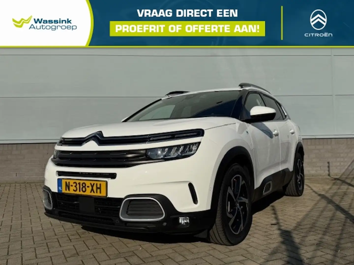 Citroen C5 Aircross 1.6 Plug-in Hybrid 225pk EAT8 Feel | Parkeersensor Wit - 1