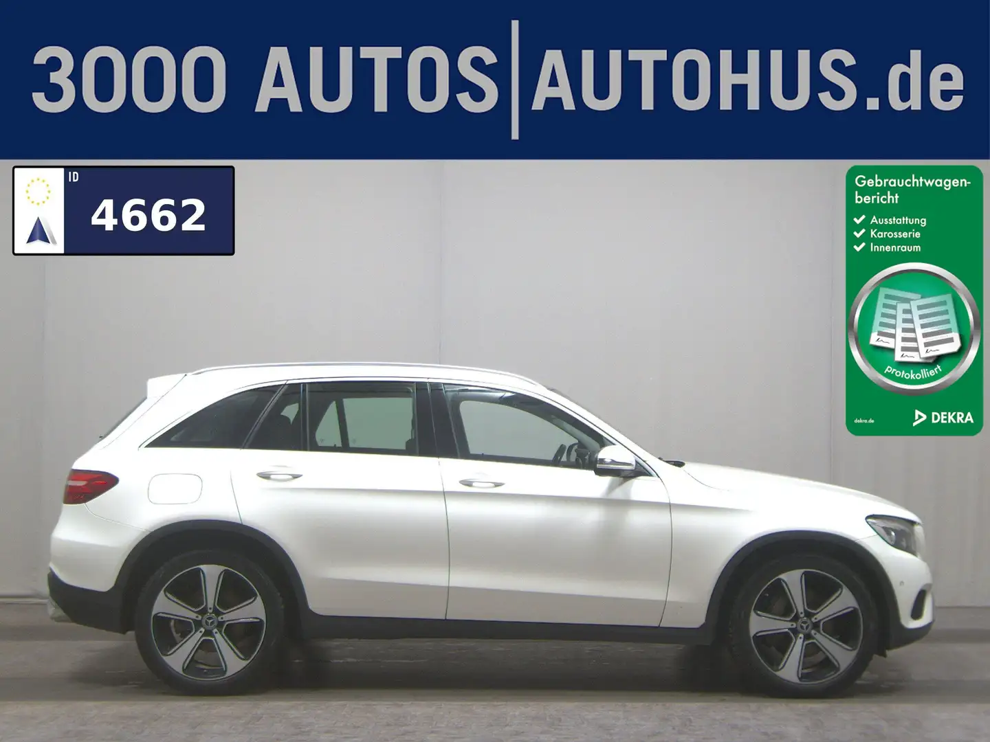 Mercedes-Benz GLC 350 d 4M Exclusive Navi LED Pano 360°Burmes Weiß - 1