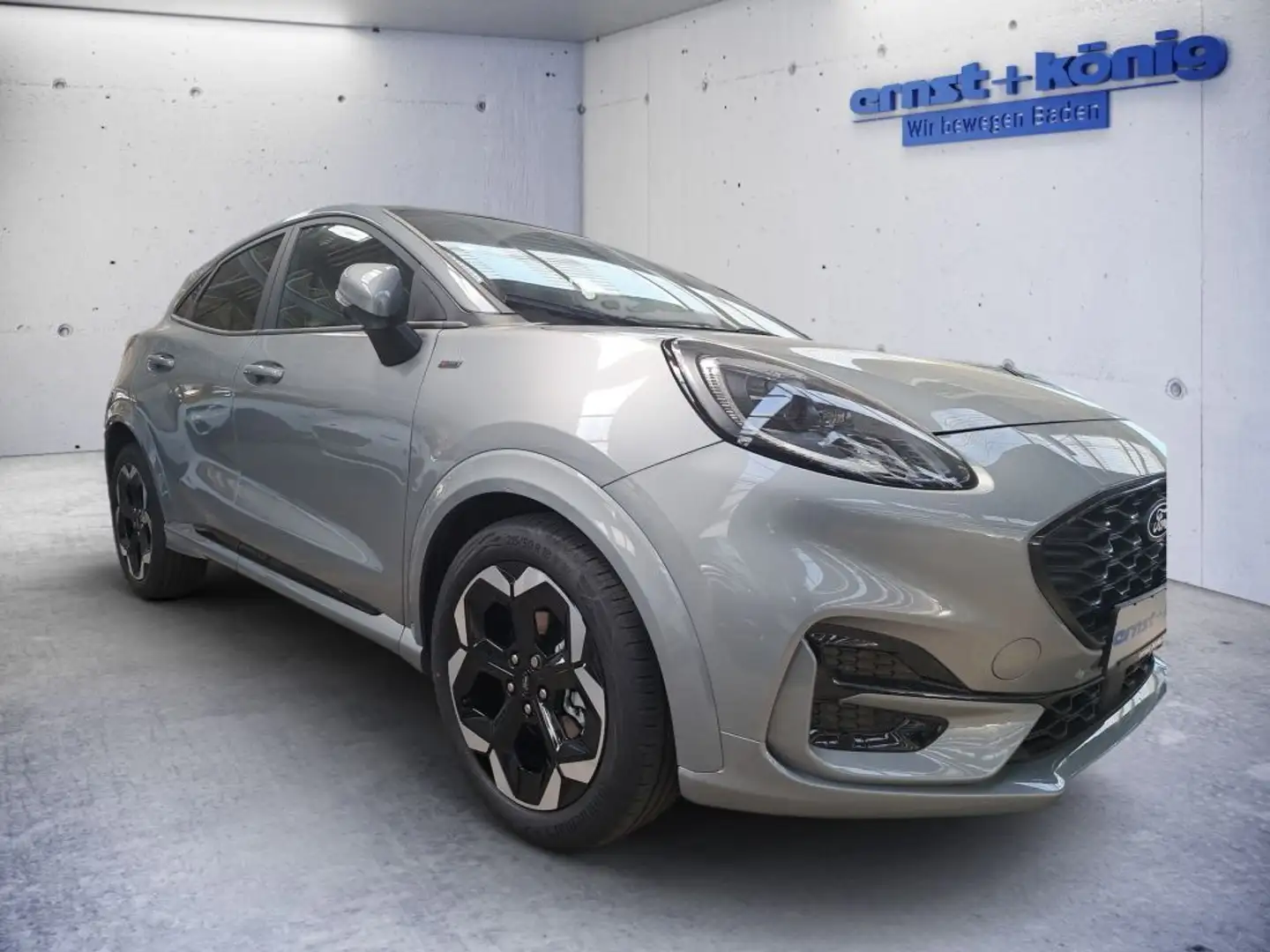 Ford Puma 1.0 EcoBoost Hybrid Aut. ST-LINE X Silber - 2