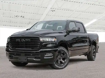 Black 2026 RAM 1500 Pickup Truck  8-Speed Automatic