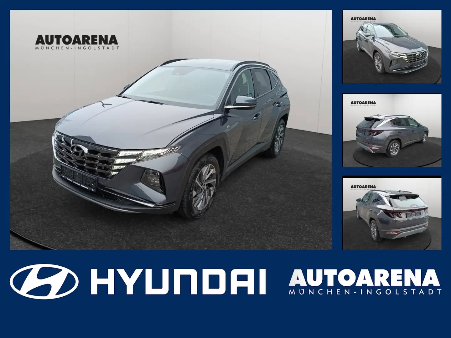 Hyundai TUCSON 1.6 CRDi Style Allrad Automatik Navi Gris - 1