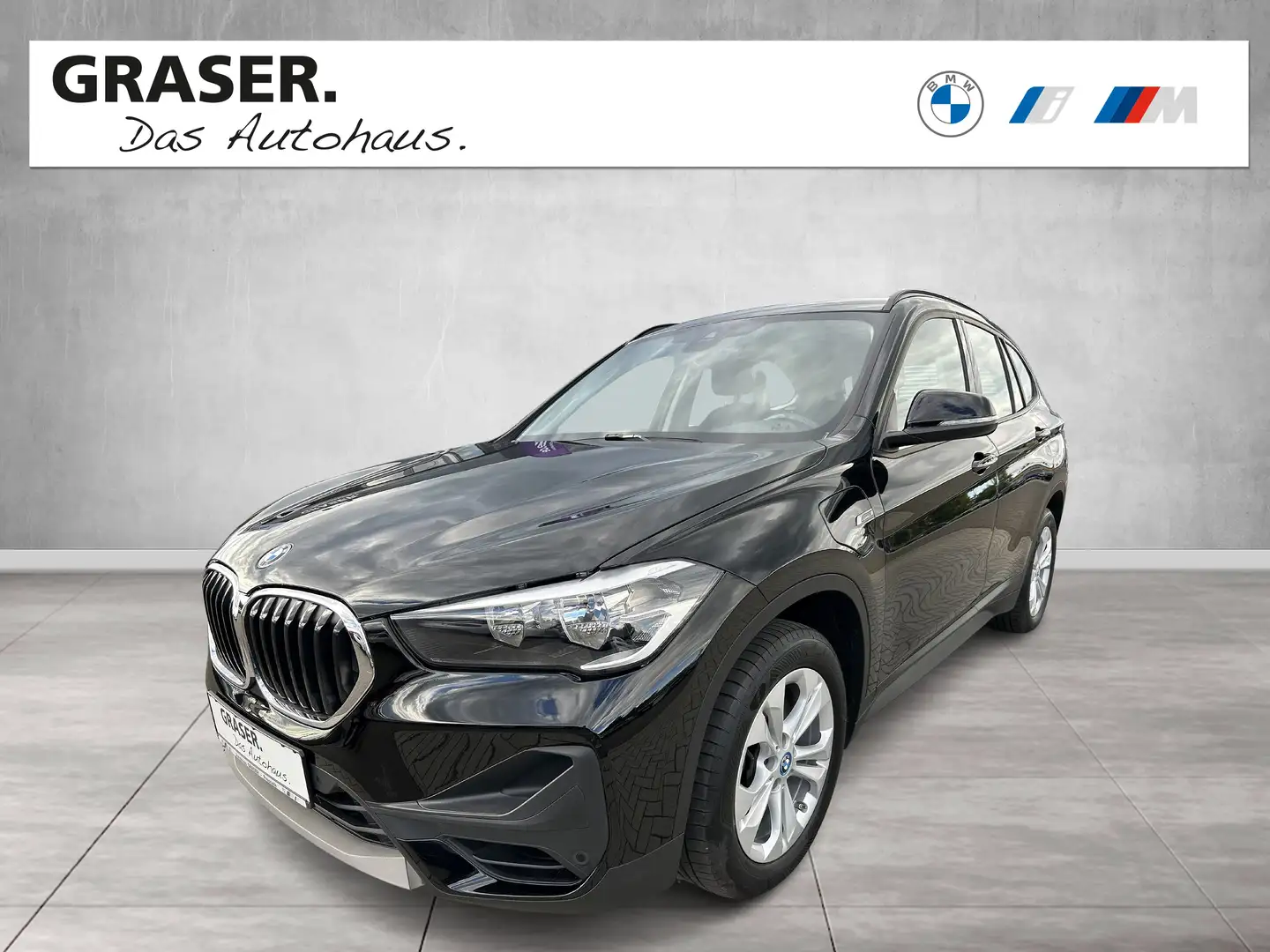 BMW X1 xDrive25e Advantage DAB Navi ACC + Stop&Go Schwarz - 1