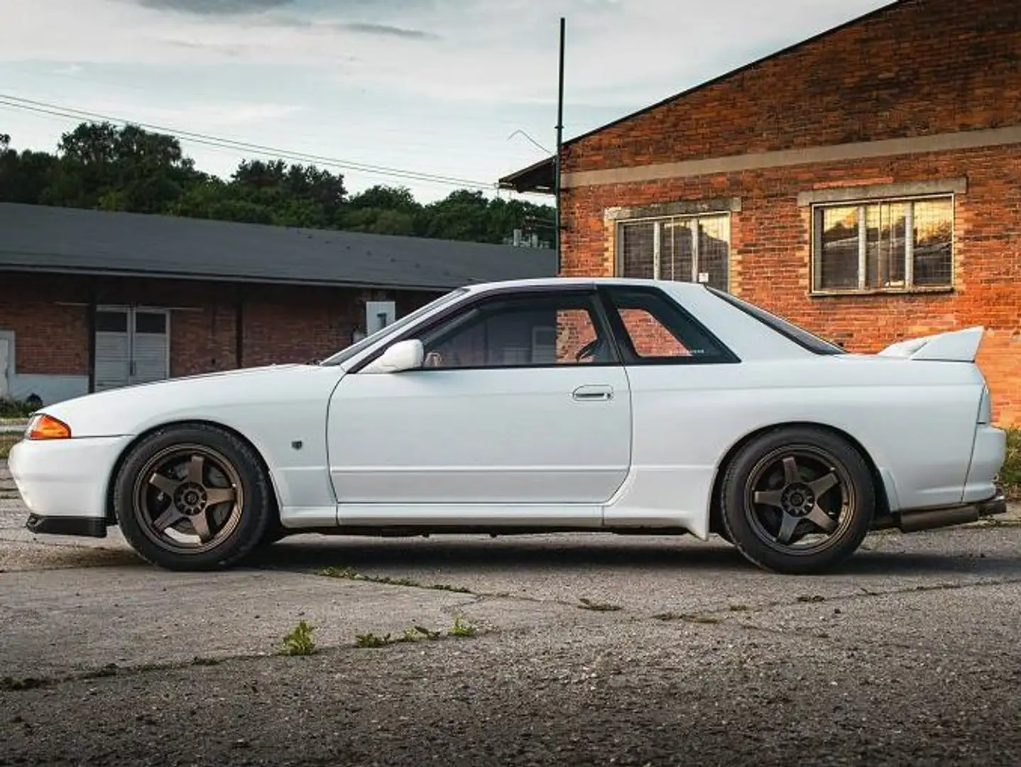 Nissan Skyline GT-R R32! Bianco - 1