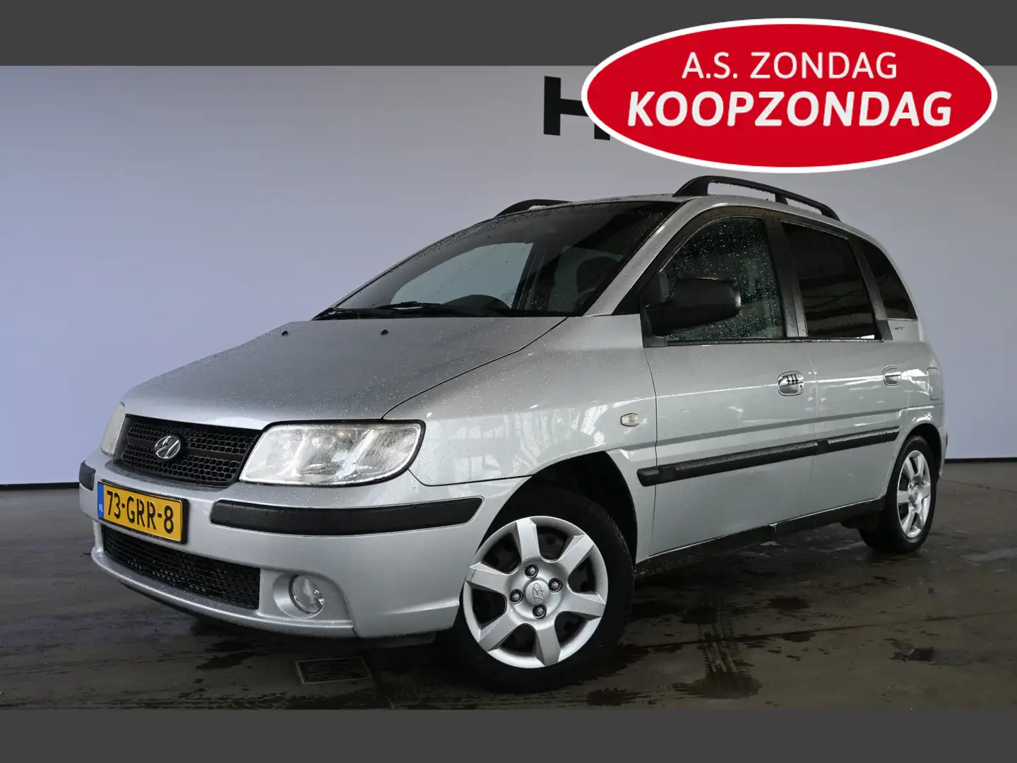 Hyundai Matrix 1.6i Active EK 2008 Airco Trekhaak Goed Onderhoude Gris - 1