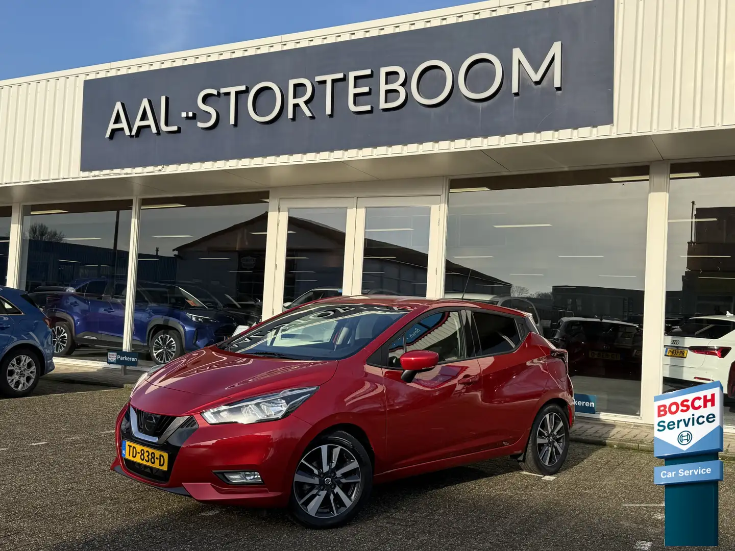Nissan Micra 0.9 IG-T N-Connecta | Navi | Bluetooth | Cruise Co Rouge - 1