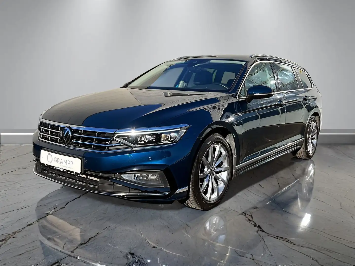 Volkswagen Passat Variant Elegance 1.5TSI DSG +R-LINE+MATRI Bleu - 2