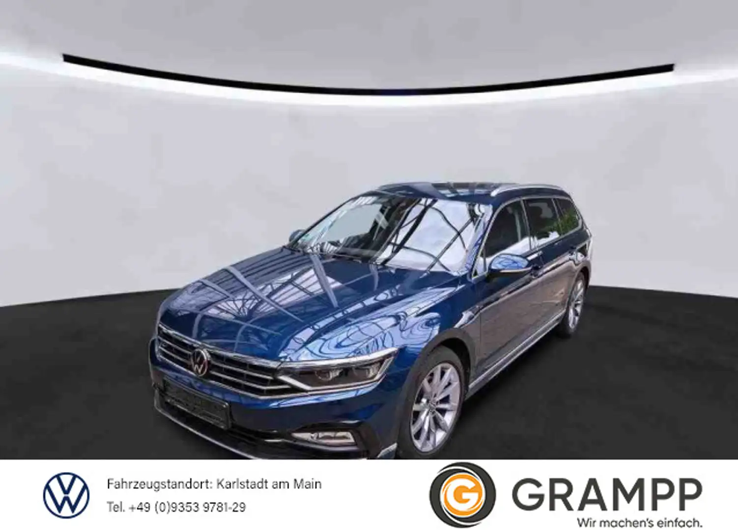 Volkswagen Passat Variant Elegance 1.5TSI DSG +R-LINE+MATRI Blauw - 1