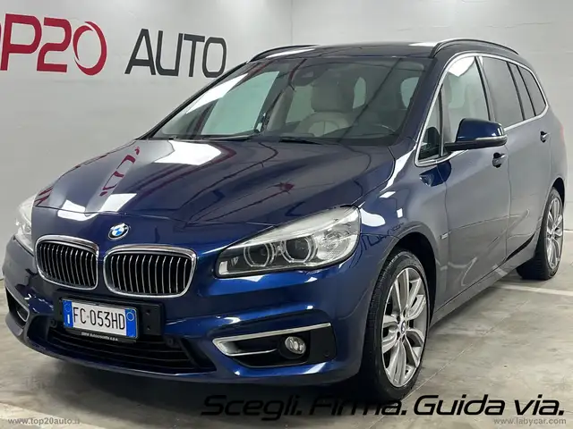 BMW 218 218d Gran Tourer Luxury|PELLE|MANUALE|NAVI|7 POSTI