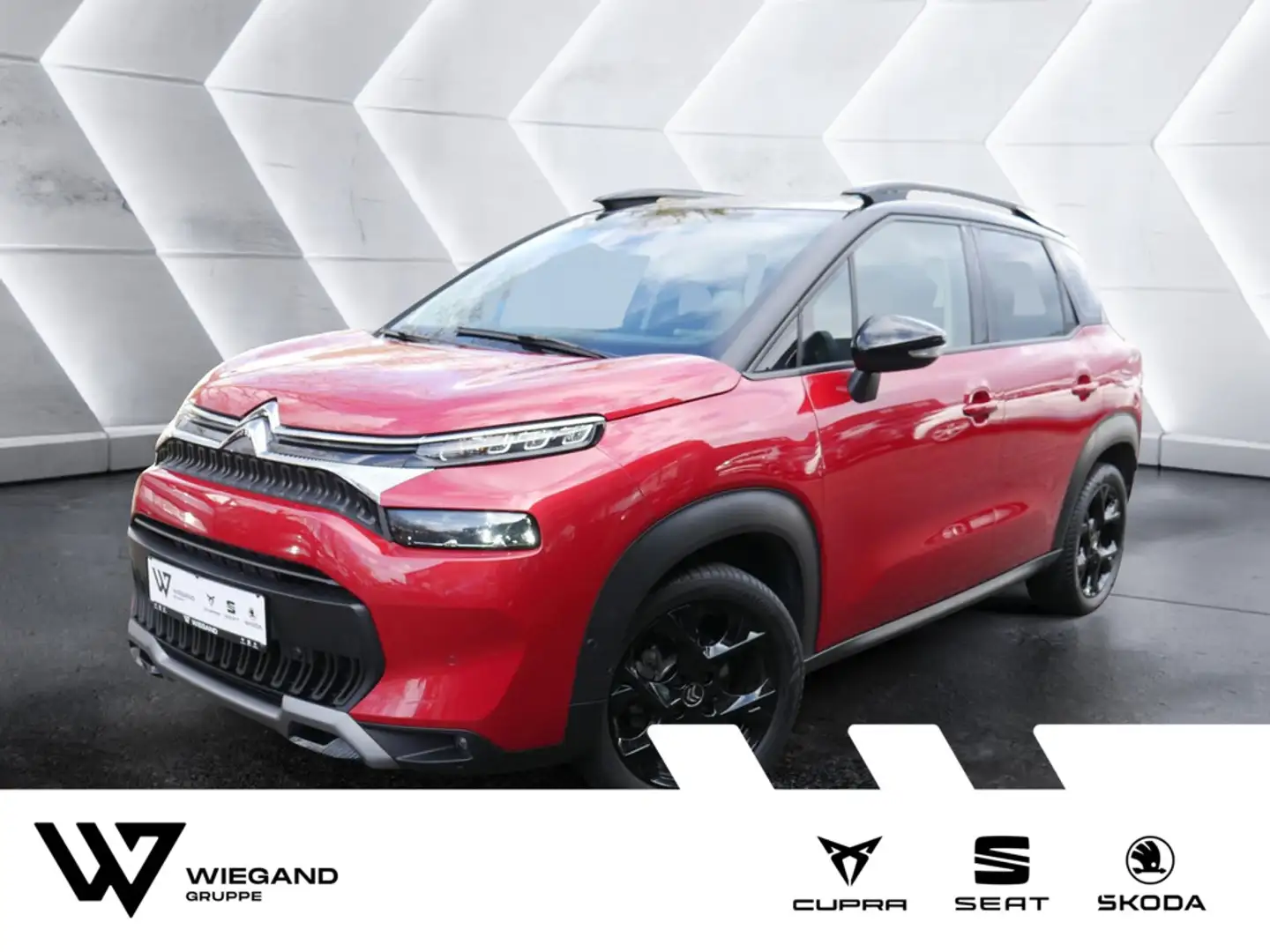 Citroen C3 Aircross 1.2 Shine Automatik NAVI SHZ PDC Rot - 1